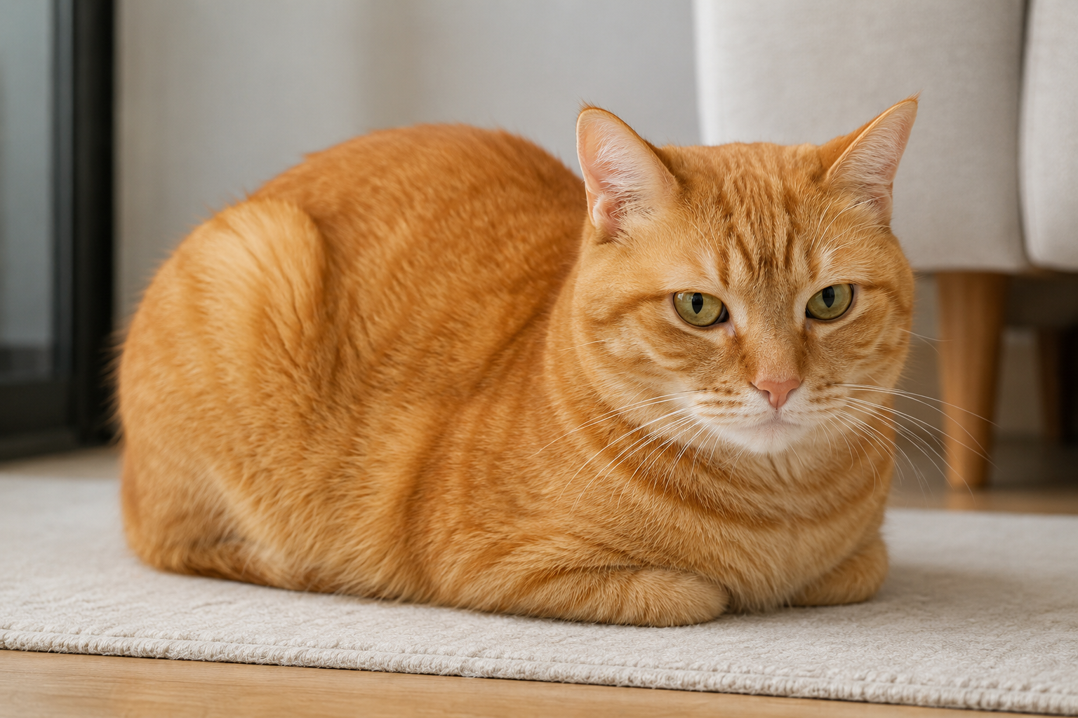 Qué significa cuando tu gato esconde las patas: el secreto detrás de la famosa postura «pan de molde»