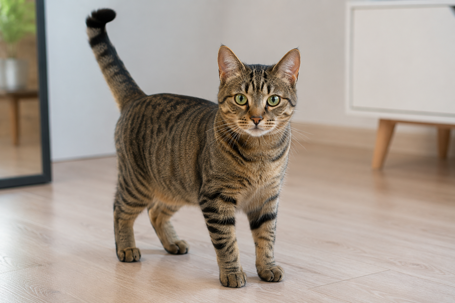 Qué significa cuando tu gato mueve lentamente la cola